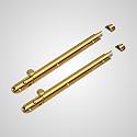 LAPO Heavy Duty Stainless Steel Tower Bolt 12 Inch, Tower Bolt for Main Door and Bathroom, Kundi Door Latch for Bedroom, Chitakni, Tower Bolt for Home,Offices Doors,Windows (Gold Finish, Pack of 2)