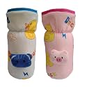 Bottle Cover for Philips Avent Wide/Broad Neck - Soft Plush Stretchable Baby Bottle Tote Bag With Strap