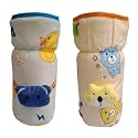 Bottle Cover for Philips Avent Wide/Broad Neck - Soft Plush Stretchable Baby Bottle Tote Bag With Strap
