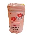 Bottle Cover for Philips Avent Wide/Broad Neck - Soft Plush Stretchable Baby Bottle Tote Bag With Strap