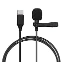 Lapras ???????? ???????????????????? ???????????????????????????????? USB Type-C Lavalier Mic for Smartphones & Tablets – Clip-On Mic with Omnidirectional Pickup, Noise Cancelling, Crystal-Clear Sound for Video, Streaming