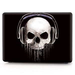 laprite case fit with macbook pro 14 inch a2442 2021-2022 release a2779 2023 hard shell cover for macbook pro 1434 m1m2 pro  m1 m2 max with touch id skull