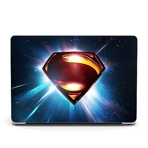 laprite case fit with macbook pro 14 inch a2442 2021-2022 release a2779 2023 hard shell cover for macbook pro 1434 m1m2 pro  m1 m2 max with touch id superman