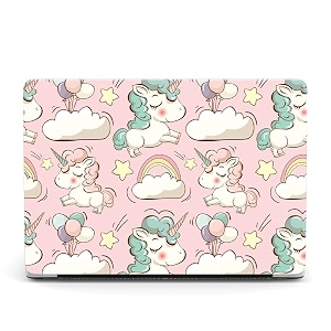 laprite case fit with macbook pro 14 inch a2442 2021-2022 release a2779 2023 hard shell cover for macbook pro 1434 m1m2 pro  m1 m2 max with touch idstar unicorn