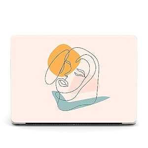 laprite case fit with macbook pro 14 inch a2442 2021-2022 release a2779 2023 hard shell cover for macbook pro 1434 m1m2 pro  m1 m2 max with touch id abstract artistic multi color