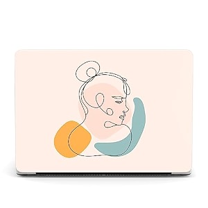laprite case fit with macbook pro 14 inch a2442 2021-2022 release a2779 2023 hard shell cover for macbook pro 1434 m1m2 pro  m1 m2 max with touch id abstract artistic multi color