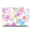 Laprite Case Fit with MacBook Pro 14 Inch A2442 (2021-2022 Release), A2779 (2023) Hard Shell Cover for MacBook Pro 14" M1/M2 Pro / M1 /M2 Max with Touch ID, Pink Star