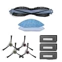Laprite DEEBOT 500 Series Original Accessory Kit. with 3 HEPA Filters, 2 Sets of Side Brushes, 1 Roller Brush, 1 Set of Cleaning Cloth, Compatible only with DEEBOT 500