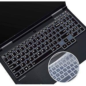 laprite keyboard cover skin for 2020 lenovo legion 5 series legion 5 5i 5p 5pi 156 inch and 173 inch legion 7i amp idea pad gaming 3i gaming laptop keyboard protective skin  black 