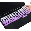 Laprite Keyboard Cover Skin for 2020 Lenovo Legion 5 Series Legion 5 5i 5p 5pi 15.6 Inch and 17.3 Inch |Legion 7i &amp; idea Pad Gaming 3i Gaming Laptop Keyboard Protective Skin - Gradient Purple