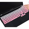 Laprite Keyboard Cover Skin for 2020 Lenovo Legion 5 Series Legion 5 5i 5p 5pi 15.6 Inch and 17.3 Inch |Legion 7i &amp; idea Pad Gaming 3i Gaming Laptop Keyboard Protective Skin - Gradient Pink