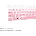 LAPRITE Premium Keyboard Cover Protector Fit with Victus by HP Ryzen 5 5600H 16.1-inch FHD Gaming Laptop Model 16-e0076AX - Gradient Pink