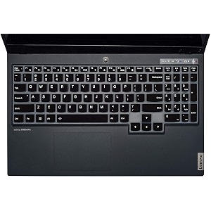 laprite silicone keyboard skin cover for lenovo legion 5 amp 7i  slim 5i amp pro 5i  loq  gaming laptops 3i 156 amp 16inch black