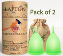 LAPTON Large Reusable Menstrual Cup