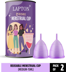 lapton medium reusable menstrual cup