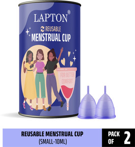 lapton small reusable menstrual cup