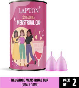 lapton small reusable menstrual cup