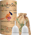 LAPTON Small Reusable Menstrual Cup (Pack of 2)