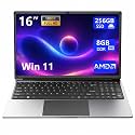 Laptop 16-inch 8GB DDR 256GB SSD portable