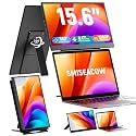 Laptop Screen Extender, 15.6" Fhd Portable Monitor With Dual Stands
