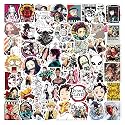 Laptop Vinyl Self-Adhesive Sticker for Adults, Multicolor Stickers for Laptop, Journal, Guitar, Mobile - Waterproof Residue Free (Demon)