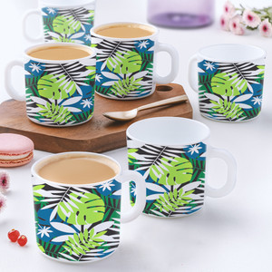 Larah by Borosil Forest Tea Coffees Bone