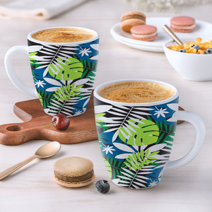 Larah by Borosil Forest Tea Coffees Bone