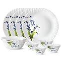 Larah by Borosil Opalware Dinner Set Microwave