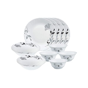 Larah by Borosil Millenia Opalware Dinner Set