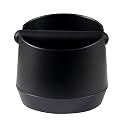 15 cm Espresso Knock Box with Removable Bar, Black