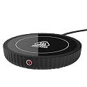 Large Candle Warmer Plate,Coffee Warmer with 3-Temperature Settings,Mug Warmer Auto Shut Off,Ideal Desk Cup Warmer for Coffee, Beverages, Milk &amp; Tea