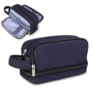 large capacity 4 compartments pouch pencil case with zipper portable handle aesthetic pencil case stationery organizer for office college school teen girl boy 4 compartment  see more