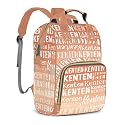 Large Capacity Custom Diaper Bag Backpack for Baby Boy Girl with Name - Waterproof Personalized Baby Bag Mom Nappy Bag, Multifunctional Customized Stylish Travel Daypack for Women
