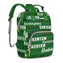Large Capacity Custom Diaper Bag Backpack for Baby Boy Girl with Name - Waterproof Personalized Baby Bag Mom Nappy Bag, Multifunctional Customized Stylish Travel Daypack for Women