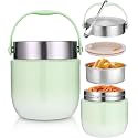 Large Capacity Stainless Steel Lunch Jar 1200ml