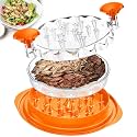 Large Chicken Shredder Tool Twist BPA Free Food Grade Material | Manual Meat Shredder Twist for Shredding, Chicken Breast Shredder Tool, Ergonomic Handles, Non Slip Base
