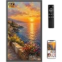 21.5 inch Large Digital Picture Frame Digital Photo Frame WiFi - 32GB, IPS FHD, Auto Rotate, Load Photos Videos from Phone via App Email, Free Cloud, Wall Mounted, Gift for Family, No Touchscreen