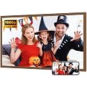 Large Digital Picture Frame 32-Inch-WiFi-Photo-Frame - FHD IPS Digital Frame, Remote Control, Auto-Rotate, Load Photo Video from Phone via APP Email, Free Cloud Storage, Dark Wood Grain, Gifts for Mom