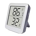 Large Digital Reptile Thermometer and Humidity Gauge, Bearded Dragon Tank Accessories, Hygrometer for Leopard Geckos, Crested Geckos, Hermit Crabs, Ball Pythons