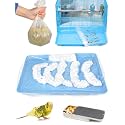 Large Disposable Bird Cage Tray Liners，34'' X 22'' Plastic Parakeet Cage Liner Bag - 30 Pcs Birds Cage Bottom Liner Universal Film Bird Cage Accessories for Finches Canaries Cockatiels Birdcage