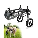Large Dog Wheelchair for Hind Legs-Durable All-Terrain Wheels, Heavy Duty Aluminum Frame, Comfortable Breathable Mesh for Dogs, Hip Support System, Restores Mobility for Arthritis &amp; Injuries XXL