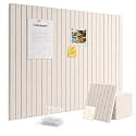 Large Felt Bulletin Board Squares, 48"x 36", 12-Pack(Oatmeal)