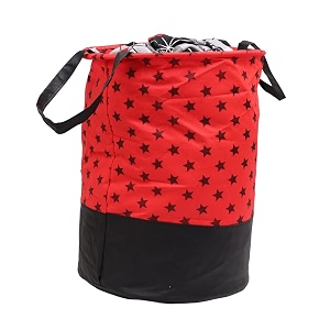 large laundry hamper with drawstring clothes storage bag for bedroom living room kitchen bathroom camping travel