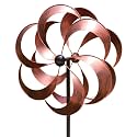 Large Metal Wind Spinner for Yard and Garden Decor 70x20 Inches