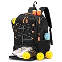 Large Pickleball Bag with Shoe Compartment 27L Pickleball Backpack
