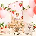 The Real Bossy Baby Berry First Birthday Memory Guestbook Keepsake Frame – Luxury 1st Birthday Guest Book Alternative &amp; Photo Display – Capture Birthday Wishes, Family Messages and Memories From Your Baby’s First Year - S