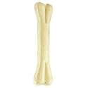 Large Rawhide Pressed Dog Chew Bone – 10 Inches, Calcium-Rich Treat for Adult Dogs | Single Durable Bone for Improved Dental Health and Strong Bone Development