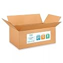Large Shipping &amp; Moving Boxes 20"L x 12"W x 8"H (20-Pack) - Extra Strength 200 lb vs Regular - Corrugated Heavy-Duty Large Moving Boxes - Packing Box for USPS, FEDEX - Big Box by IDL Packaging