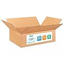 Large Shipping &amp; Moving Boxes 20 x 14 x 6 inches (5-Pack) - Extra Strength 200 lb vs Regular - Corrugated Durable Large Moving Boxes - Shipping Box for USPS, FEDEX - Packing Box by IDL Packaging