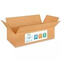 Large Shipping &amp; Moving Boxes 24 x 12 x 6 inches (5-Pack) - Extra Strength 200 lb vs Regular - Corrugated Heavy Duty Moving Boxes - Strong Large Shipping Box - IDL Packagingby IDL Packaging